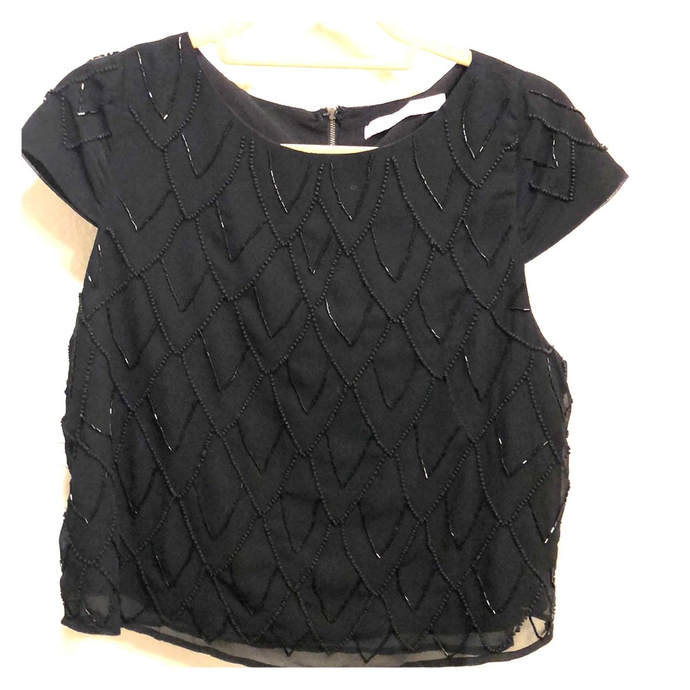 Embellished Crop Top